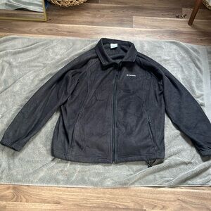 Columbia Fleece Jacket 2X Black